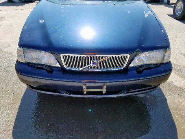 YV1LS56D2Y2658301 - 2000 VOLVO S70 GLT BLUE photo 7