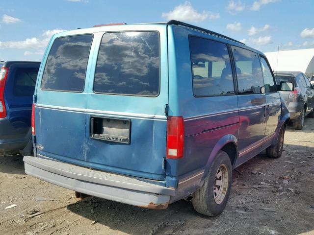 1GNDM19W9SB157169 - 1995 CHEVROLET ASTRO BLUE photo 4