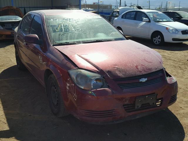 1G1AT58H797234197 - 2009 CHEVROLET COBALT LT MAROON photo 1