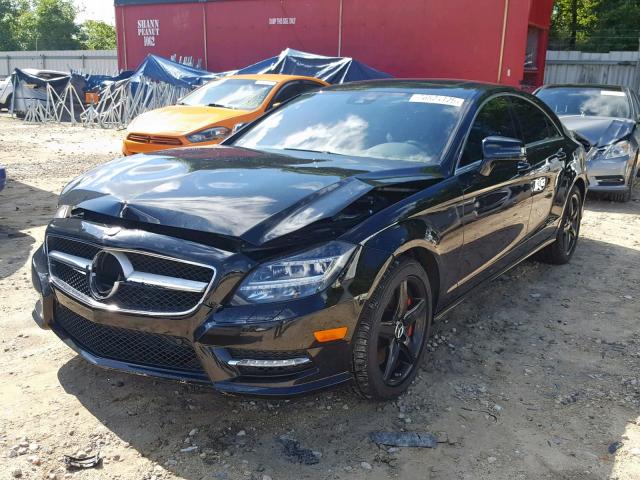 WDDLJ7DB6DA071479 - 2013 MERCEDES-BENZ CLS 550 BLACK photo 2