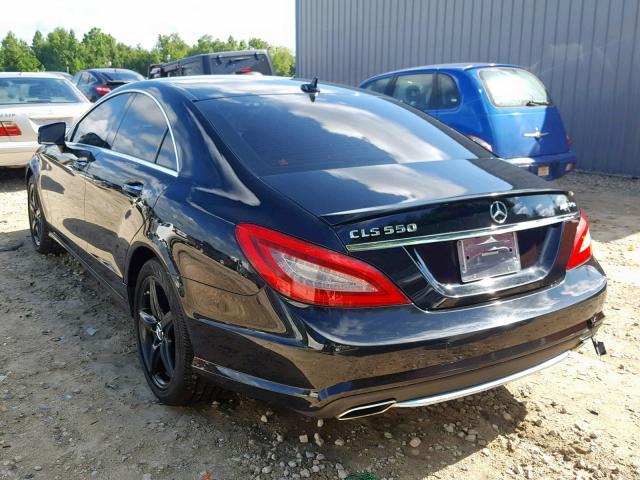 WDDLJ7DB6DA071479 - 2013 MERCEDES-BENZ CLS 550 BLACK photo 3