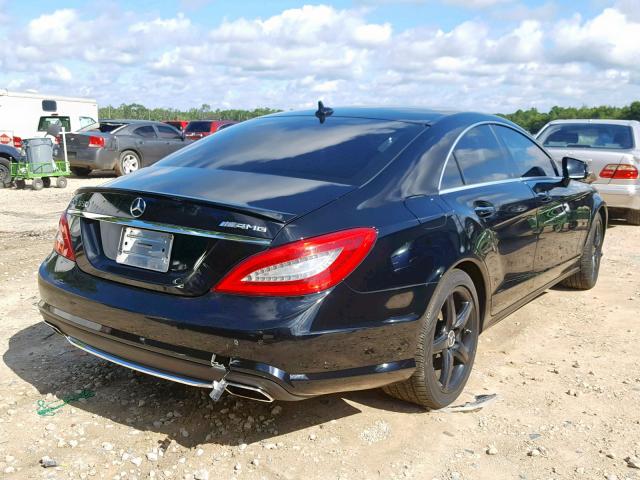 WDDLJ7DB6DA071479 - 2013 MERCEDES-BENZ CLS 550 BLACK photo 4