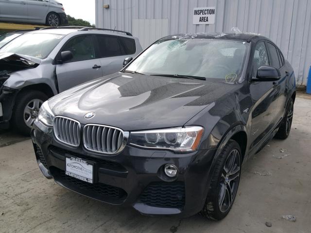 5UXXW3C52G0R22431 - 2016 BMW X4 XDRIVE2 BLACK photo 2