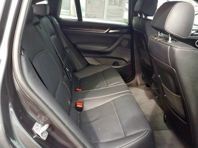 5UXXW3C52G0R22431 - 2016 BMW X4 XDRIVE2 BLACK photo 6