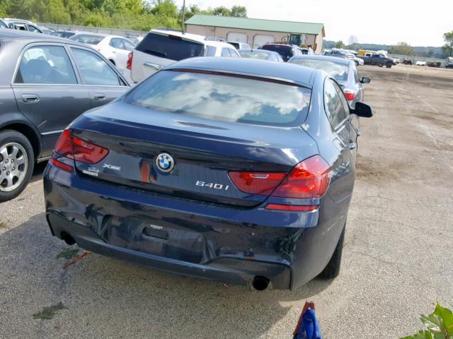 WBA6B8C59FD453509 - 2015 BMW 640 XI GRA BLUE photo 4