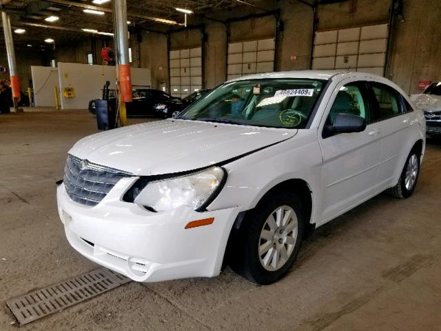 1C3LC46K78N242971 - 2008 CHRYSLER SEBRING LX WHITE photo 2