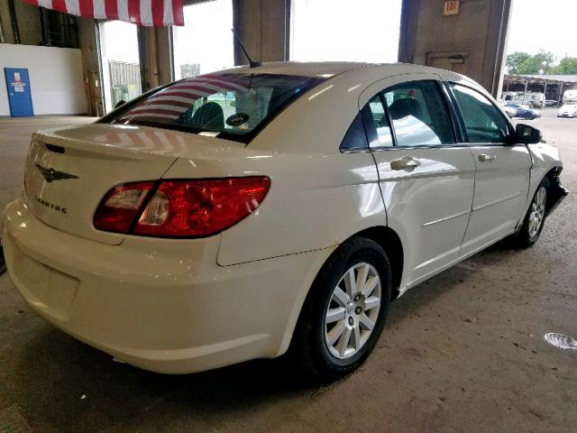 1C3LC46K78N242971 - 2008 CHRYSLER SEBRING LX WHITE photo 4