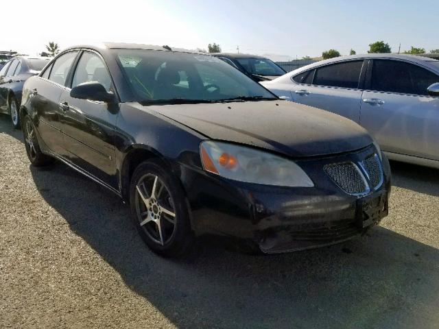 1G2ZH57N584107830 - 2008 PONTIAC G6 GT BLACK photo 1