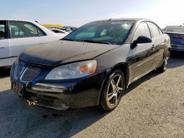 1G2ZH57N584107830 - 2008 PONTIAC G6 GT BLACK photo 2