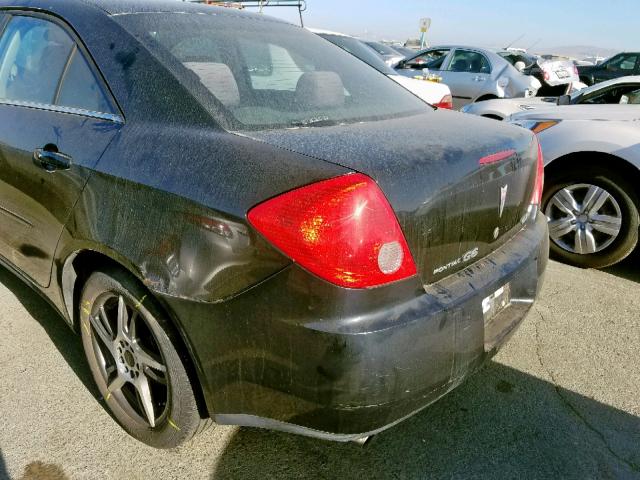 1G2ZH57N584107830 - 2008 PONTIAC G6 GT BLACK photo 9