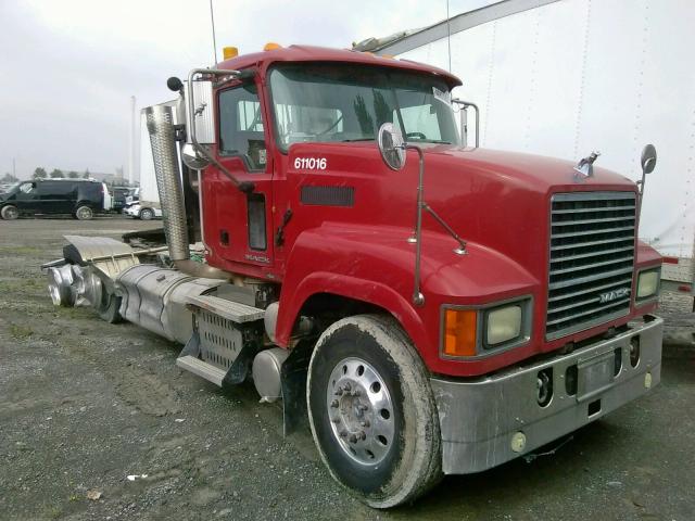 1M1AN07Y6CM010398 - 2012 MACK 600 CHU600 RED photo 1