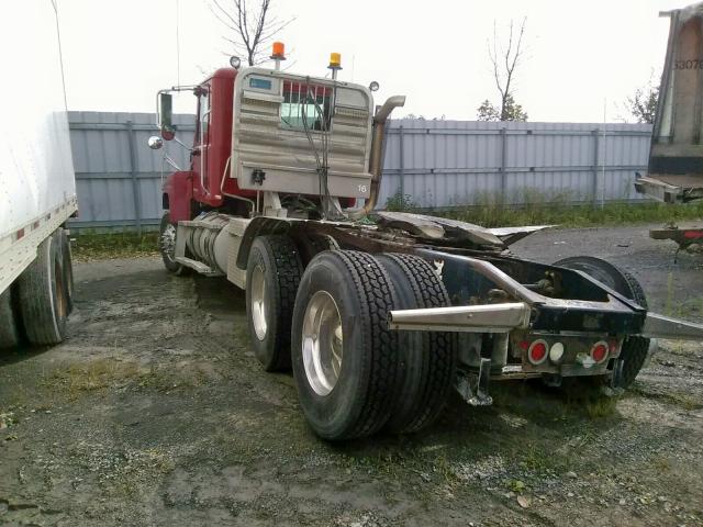 1M1AN07Y6CM010398 - 2012 MACK 600 CHU600 RED photo 3