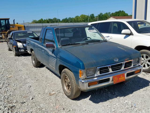 1N6HD16S7SC322784 - 1995 NISSAN TRUCK KING GREEN photo 1