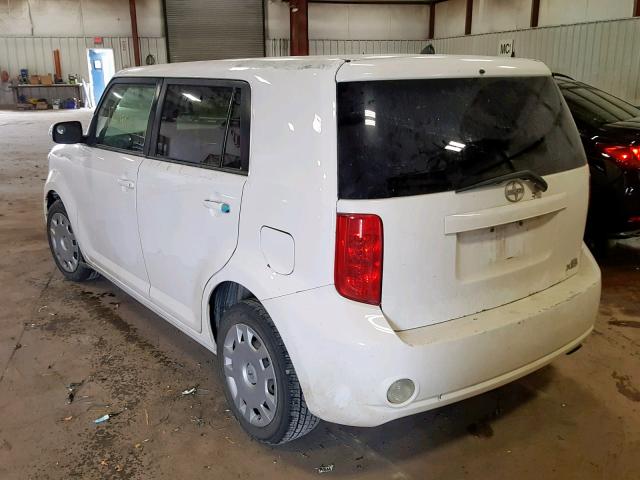 JTLZE4FE3A1106929 - 2010 TOYOTA SCION XB 白色 照片 3