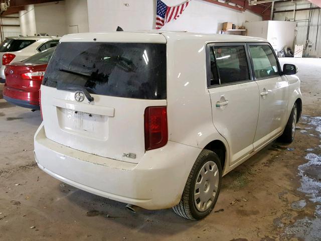 JTLZE4FE3A1106929 - 2010 TOYOTA SCION XB 白色 照片 4