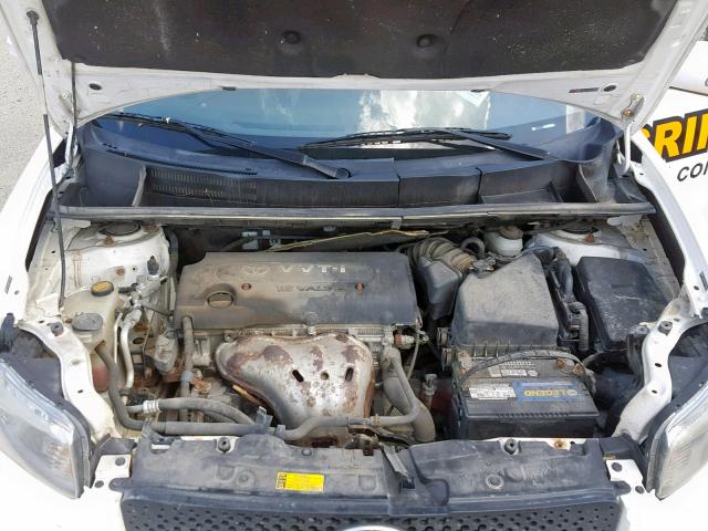 JTLZE4FE3A1106929 - 2010 TOYOTA SCION XB 白色 照片 7