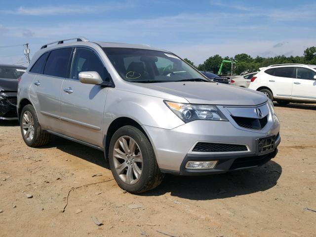 2HNYD2H52BH531776 - 2011 ACURA MDX ADVANC SILVER photo 1