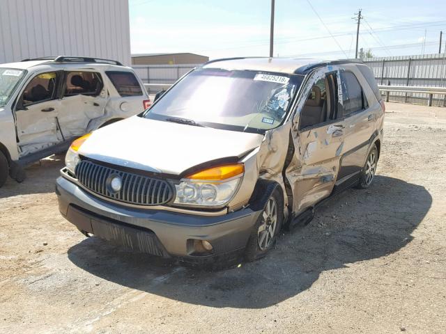 3G5DA03E32S591997 - 2002 BUICK RENDEZVOUS TAN photo 2