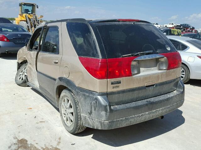 3G5DA03E32S591997 - 2002 BUICK RENDEZVOUS TAN photo 3