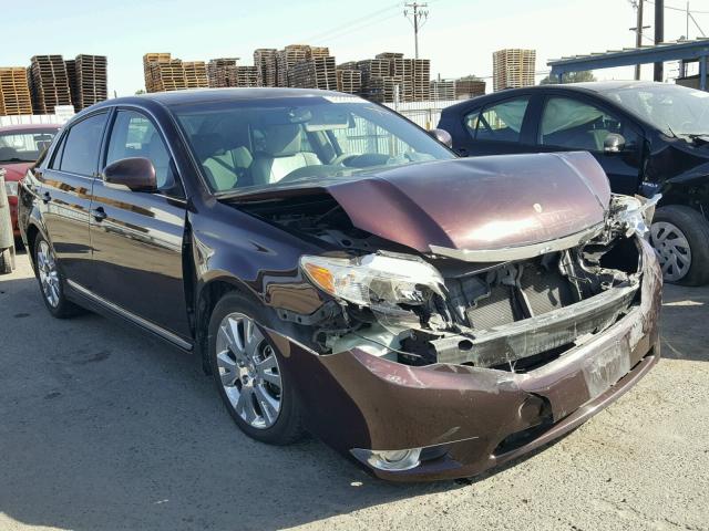 4T1BK3DBXBU372968 - 2011 TOYOTA AVALON BAS MAROON photo 1