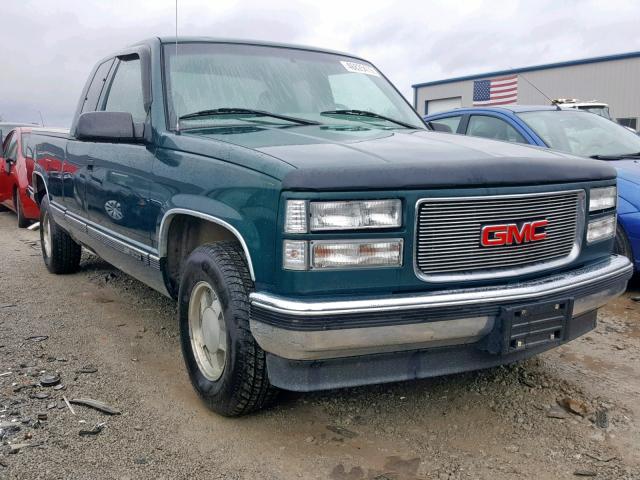 2GTEC19R0T1530286 - 1996 GMC SIERRA C15 GREEN photo 1