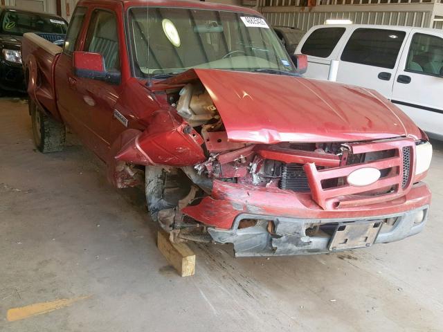 1FTYR14U87PA07498 - 2007 FORD RANGER SUP RED photo 1