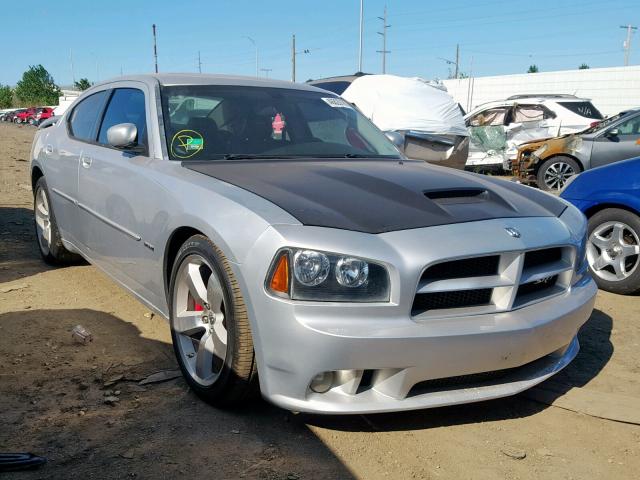 2B3KA73W87H873775 - 2007 DODGE CHARGER SR SILVER photo 1