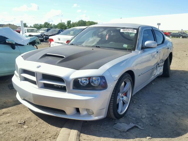 2B3KA73W87H873775 - 2007 DODGE CHARGER SR SILVER photo 2