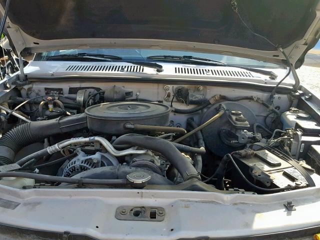 1B7GG23Y5SS148661 - 1995 DODGE DAKOTA SILVER photo 7