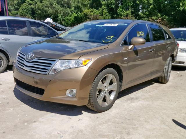 4T3ZK3BB0AU027696 - 2010 TOYOTA VENZA GOLD photo 2