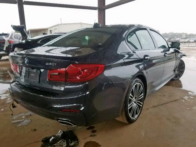 WBAJE5C38HG913954 - 2017 BMW 540 I BLACK photo 4