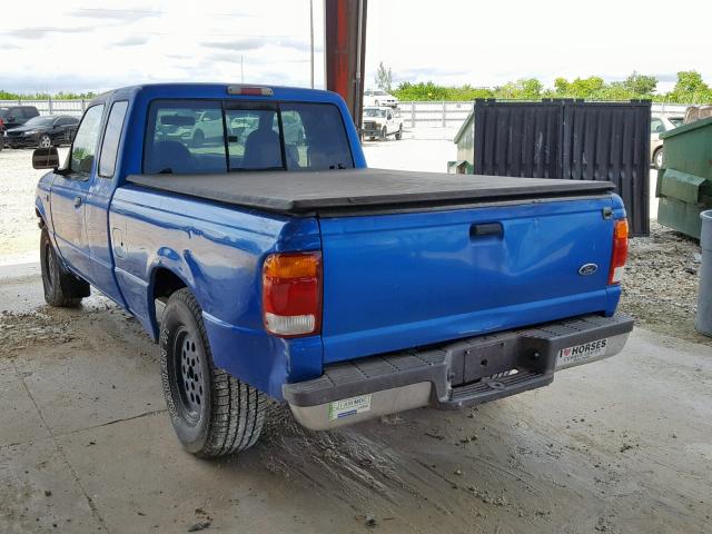 1FTYR14C2WTA14718 - 1998 FORD RANGER SUP BLUE photo 3