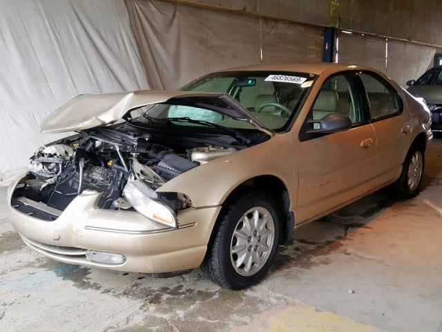 1C3EJ56H1YN123192 - 2000 CHRYSLER CIRRUS LXI TAN photo 2