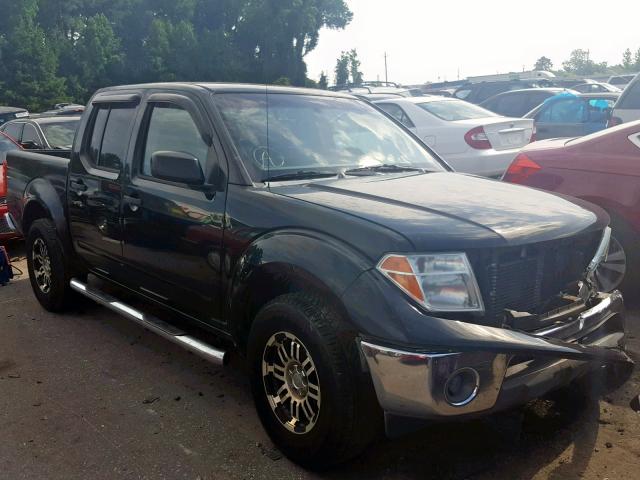 1N6AD07U27C423265 - 2007 NISSAN FRONTIER C BLACK photo 1