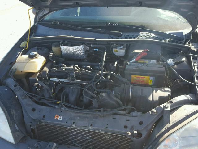 1FAFP34N85W291516 - 2005 FORD FOCUS ZX4 CHARCOAL photo 7