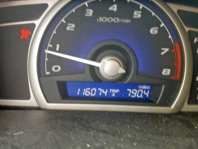 19XFA16919E014450 - 2009 HONDA CIVIC EXL 蓝色 照片 8