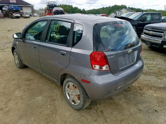 KL1TD66658B116737 - 2008 CHEVROLET AVEO BASE Boz foto 3