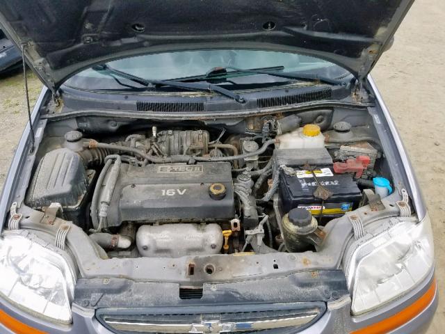 KL1TD66658B116737 - 2008 CHEVROLET AVEO BASE Boz foto 7