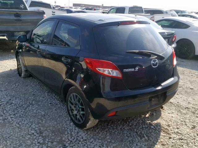 JM1DE1KY3D0166126 - 2013 MAZDA MAZDA2 BLACK photo 3