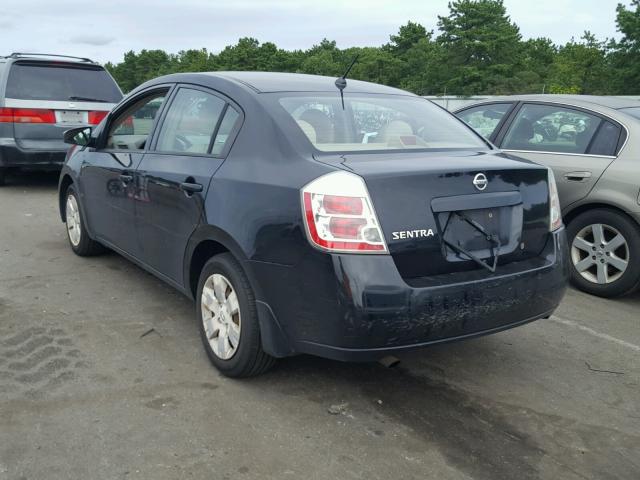 3N1AB61E08L675764 - 2008 NISSAN SENTRA 2.0 BLACK photo 3