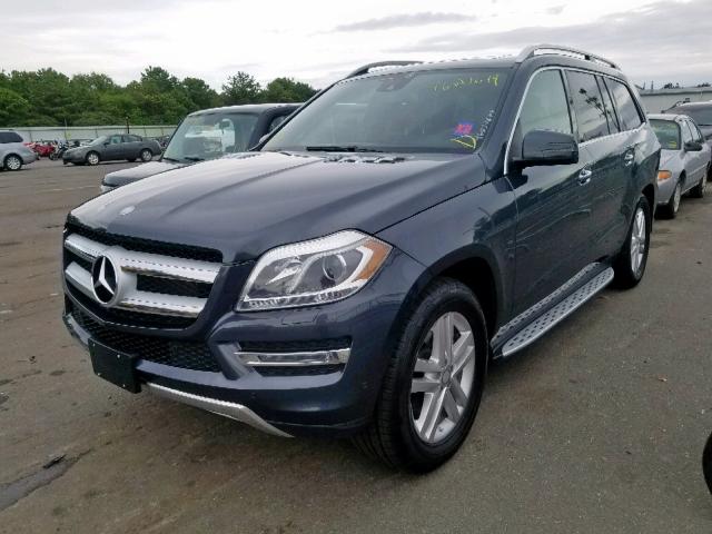 4JGDF6EE9GA641493 - 2016 MERCEDES-BENZ GL 450 4MA GRAY photo 2