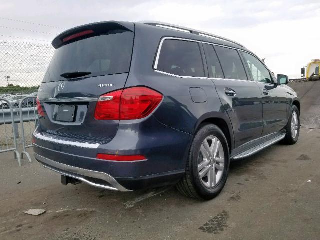 4JGDF6EE9GA641493 - 2016 MERCEDES-BENZ GL 450 4MA GRAY photo 4