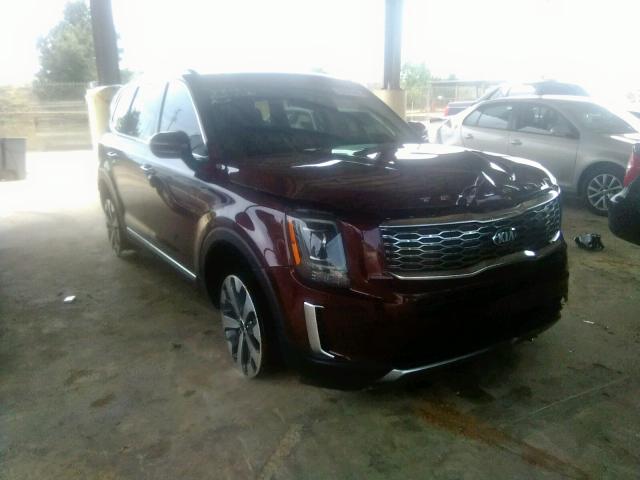 5XYP64HCXLG016935 - 2020 KIA TELLURIDE PURPLE photo 1