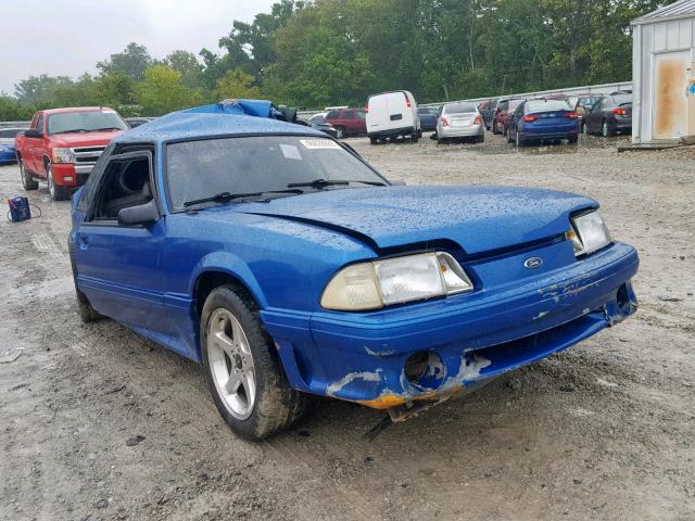 1FACP42E7MF126986 - 1991 FORD MUSTANG GT BLUE photo 1