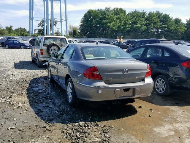 2G4WC582981154710 - 2008 BUICK LACROSSE C SILVER photo 3