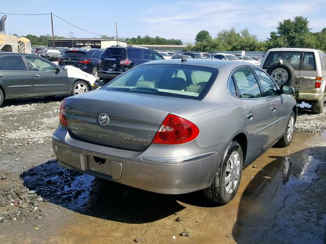 2G4WC582981154710 - 2008 BUICK LACROSSE C SILVER photo 4