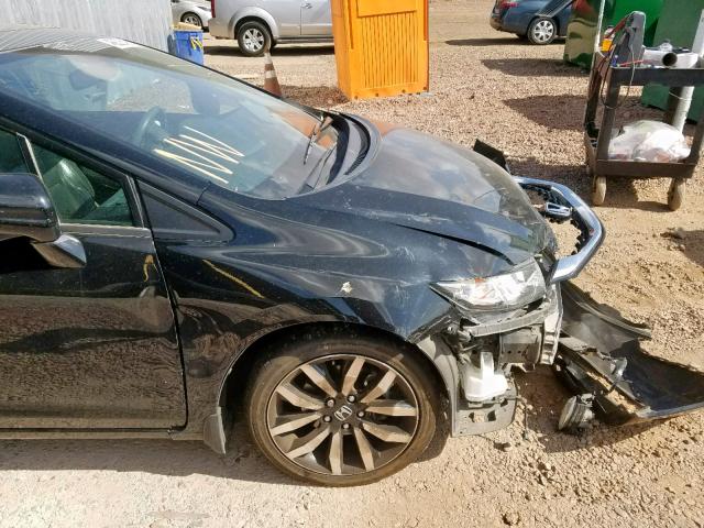 19XFB2F99EE064543 - 2014 HONDA CIVIC EXL 黑色 照片 9