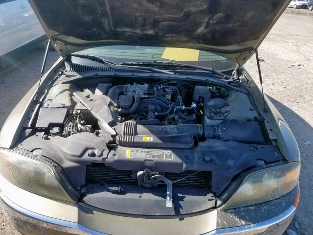 1LNHM87AX2Y630189 - 2002 LINCOLN LS 金色 照片 7