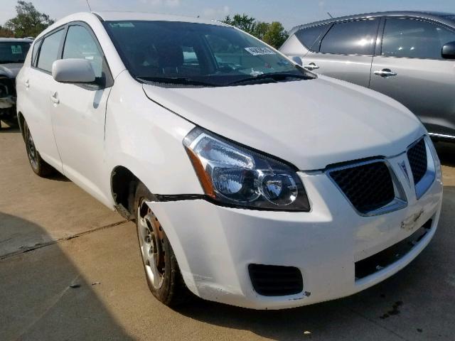 5Y2SP678X9Z471505 - 2009 PONTIAC VIBE WHITE photo 1