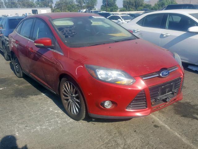 1FAHP3J24CL435905 - 2012 FORD FOCUS TITA RED photo 1